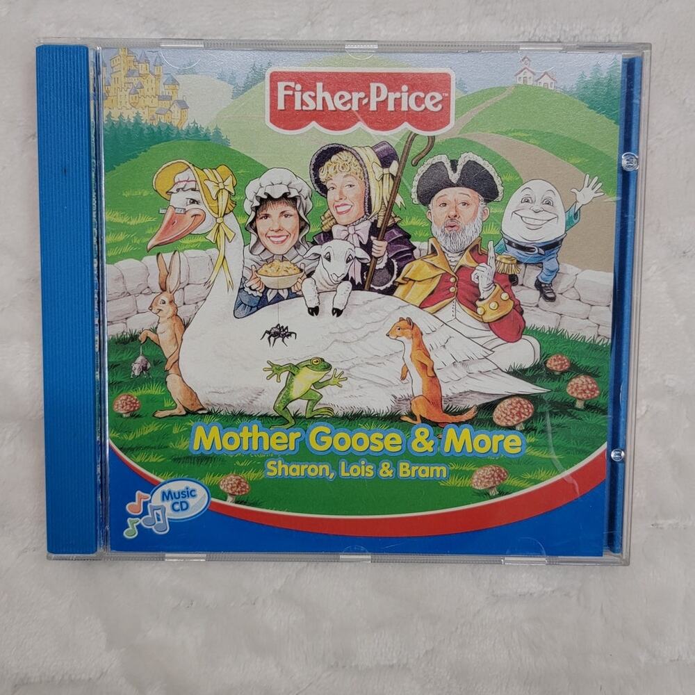 Fisher-Price Mother Goose & More CD Sharon Lois & Bram 2002 Kids Nursery Rhymes
